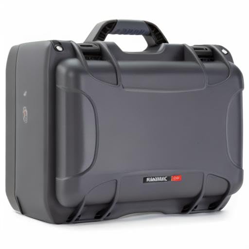 Waterproof Nanuk 915 Hard Case with Padded Dividers - Graphite