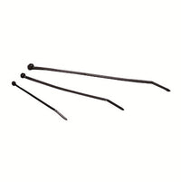 14" WirthCo 80114 50Lb Black Cable Ties-100Pc Bag