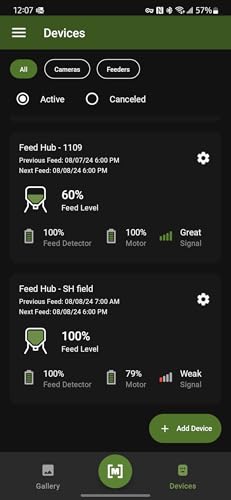 Cellular Upgrade Kit for Spin Cast Feeders - Moultrie Feed Hub, Program, Get Feed and Battery Levels from Your Phone