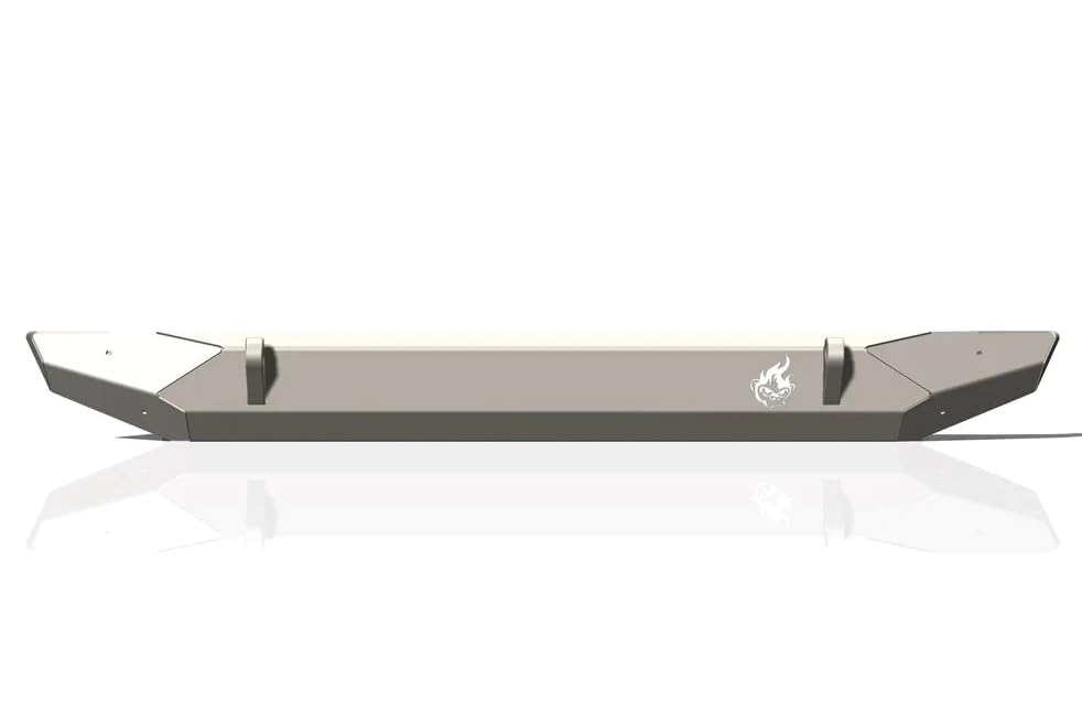 CrawlTek Rear Bumper Inferno - Black compatible with 2007-2018 Jeep Wrangler JK