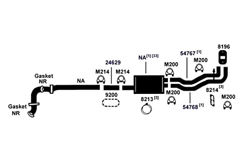 Exhaust Pipe AP Exhaust Products 24629
