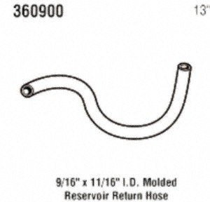 Power Steering Gates 360900 Molded Reservoir Hose