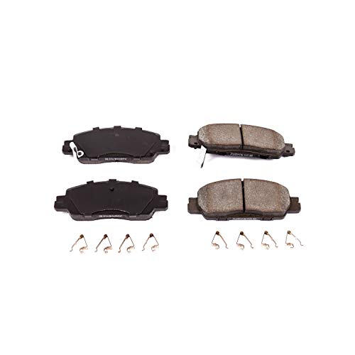 Power Stop Z16 Evolution 16-1860 Front Ceramic Brake Pads For Honda Accord 2016-2017 [Model Specific]