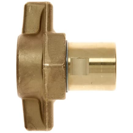G95121-2020 Female (Brass) - Cast Iron Wing Nut (G951 Series)