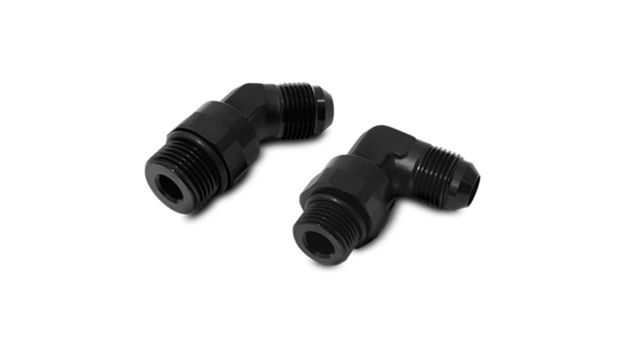 Vibrant Performance Male Fitting 45 degree -8AN to Male Straight