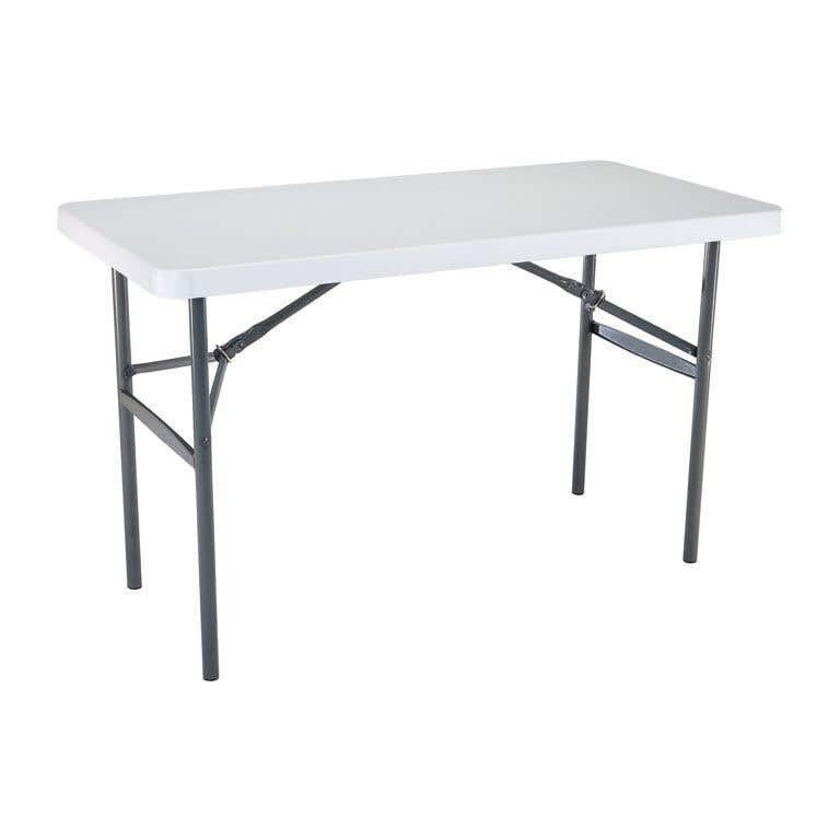 2940 Lifetime Products Fold Table, 24 by 48, White