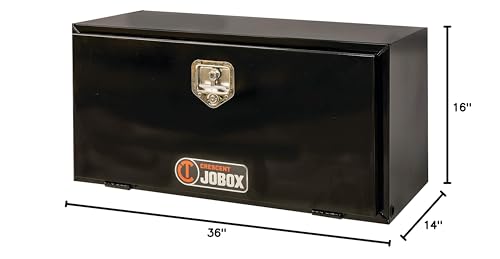 Crescent JOBOX Black Steel Underbed Box 36" x 16" x 14" - 7936162