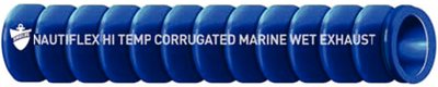Silicone Corrugated Water/Exhaust Hose 2" x 50', Pack of 50