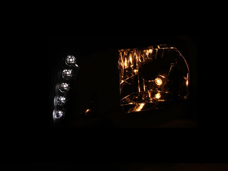 Crystal Headlight Set-Chrome ANZO USA 121157