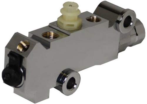 Compact-10 Series Leed Brakes 8 Inch Dual Power Booster Kit With Disc/Disc Valve Chrome
