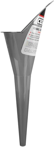 W4054 Performance Tool Clear View Long Reach Funnel - 1/2 Pint, Multi-Purpose Fluid Handling