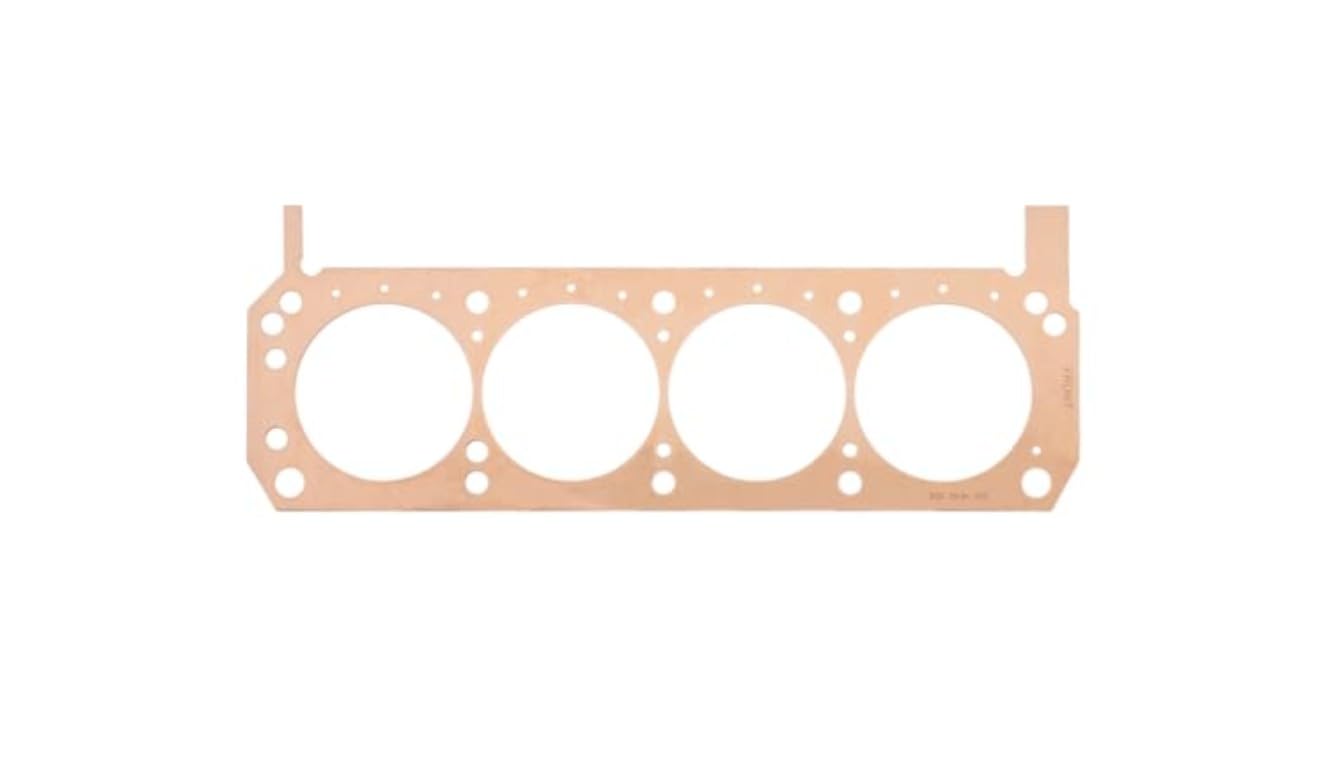 Cylinder Head Gasket, SCE Pro Copper, 4.060 in Bore, 0.062 in Compression Thickness, Copper, Passenger Side, Small Block Ford, Each