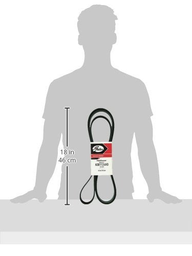 Gates Fleet Runner K081124HD Heavy Duty Micro V Serpentine Drive Belt