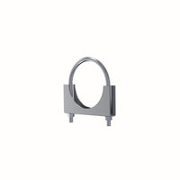 MBRP Universal Saddle Clamp, GP4CS, 4", Zinc Plated