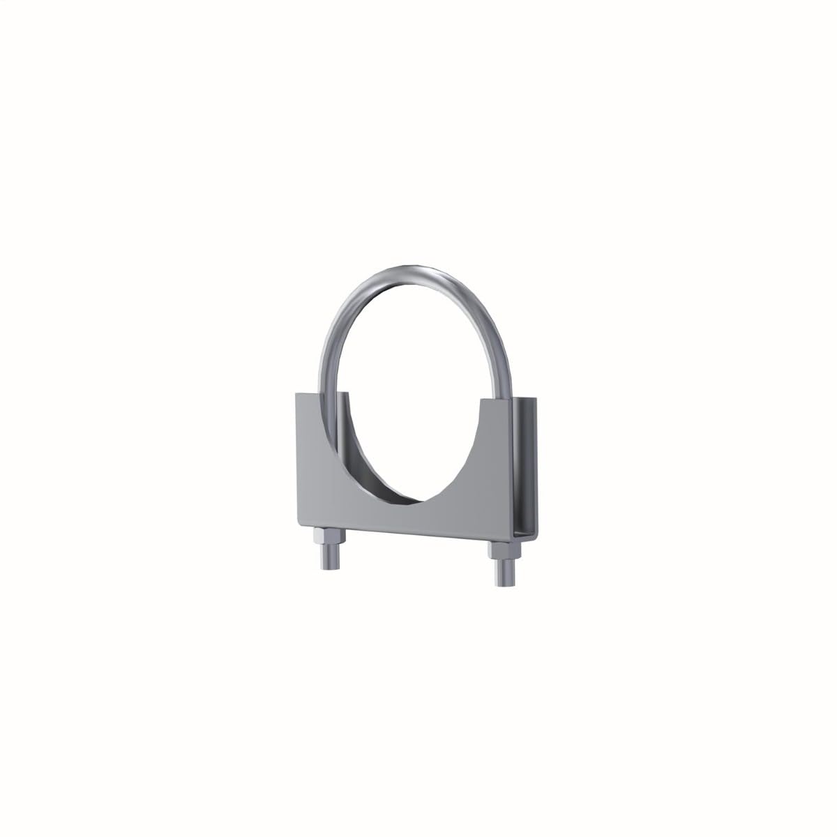 MBRP Universal Saddle Clamp, GP4CS, 4", Zinc Plated
