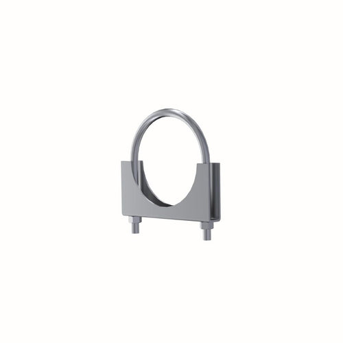 MBRP Universal Saddle Clamp, GP4CS, 4", Zinc Plated