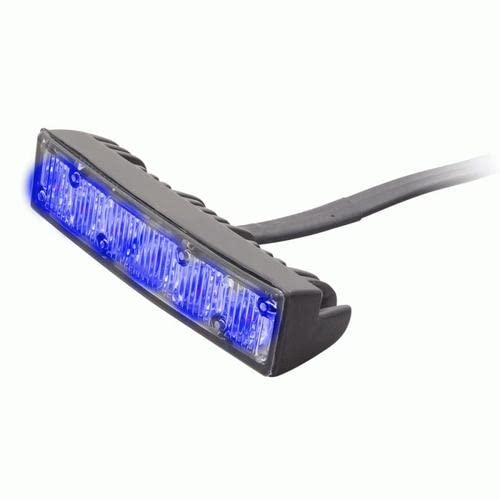 Heise Grill Marker Lights Single Color Blue - 4.1 Inch - 6 Led