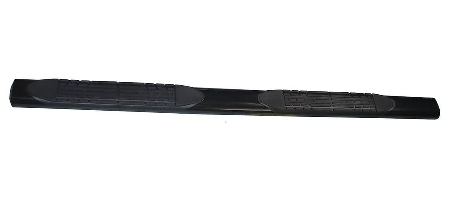 TrailFX Side Steps Nerf Bar with Step Pads Fits 2019–2023 Ford Ranger 4 Inch Oval Tube Black Powder-Coated Steel Welded End Caps Rocker Panel Mount TrailFX A1550B