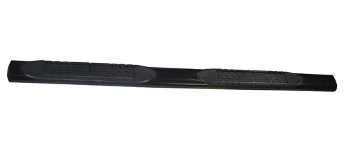 TrailFX Side Steps Nerf Bar with Step Pads Fits 2019–2023 Ford Ranger 4 Inch Oval Tube Black Powder-Coated Steel Welded End Caps Rocker Panel Mount TrailFX A1550B