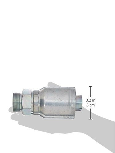 GlobalSpiral Series Gates MAX Pressure Couplings, Male British Standard Pipe Parallel Hydraulics, 1-1/2" ID 24GSM-24MBSPP