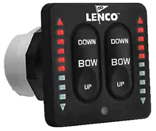 Lenco Two-Piece LED Indicator Tactile Switch Kit w/Pigtail f/Single Actuator Systems