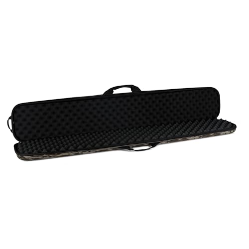 Plano Shotgun Diverge Case, 54 in., Lightweight and Durable Gun Carrying Case, Detachable, Padded Shoulder Strap, High-Density Foam Inserts, Webbing Straps for Attachable Accessory Bags