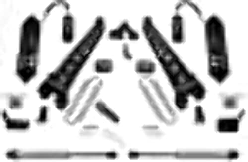 2017 FABTECH 19 Ford F250/F350 4WD Rear Block Kit