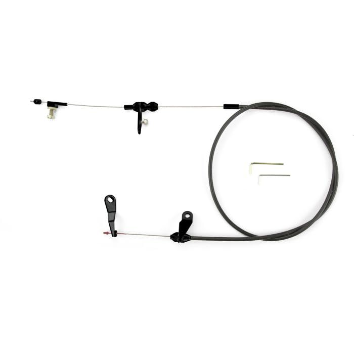Ford C-4 Kickdown Kit Lokar Performance Products Black Housing And Fittings XKD-20C4U