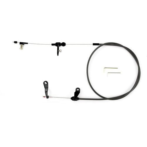 Ford C-4 Kickdown Kit Lokar Performance Products Black Housing And Fittings XKD-20C4U