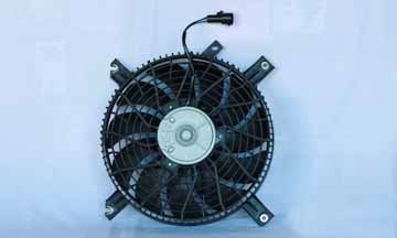 02-04 CONDENSER CHEVROLET TRCKR FAN ASSEMBLY