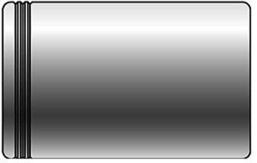 GlobalSpiral Couplings Gates 12GS1F-2, GS Ferrule for Wire Braid Hose, Zinc Plated Carbon Steel, 1.73", 3/4" ID