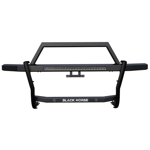 Rambler Black Horse Grille Guard Kit Modular Black Compatible with 2019-2023 Ram 1500-RAG1R02-K1