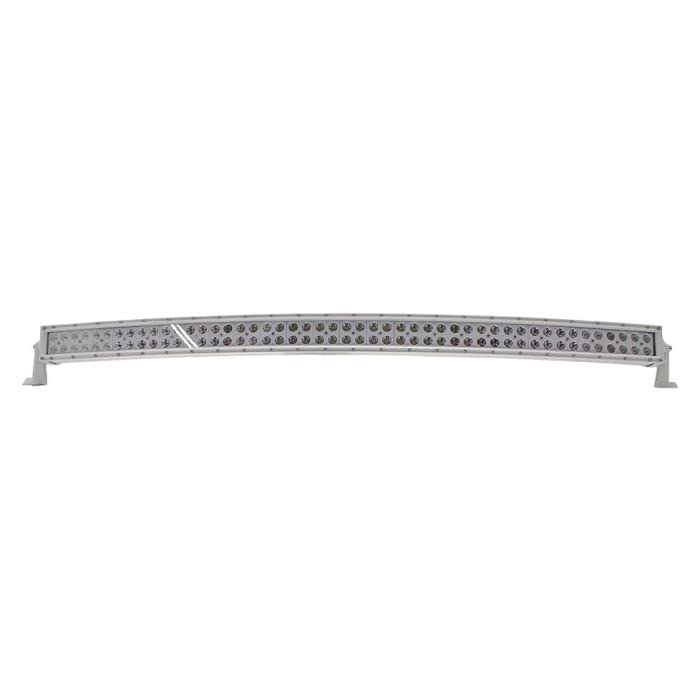 Race Sport Lighting 50inch MS288WW-WA Marine Grade Wrap Around White Shell Dual Row Light Bar with 288-Watt 96 x 3W High Intensity CREE LEDs