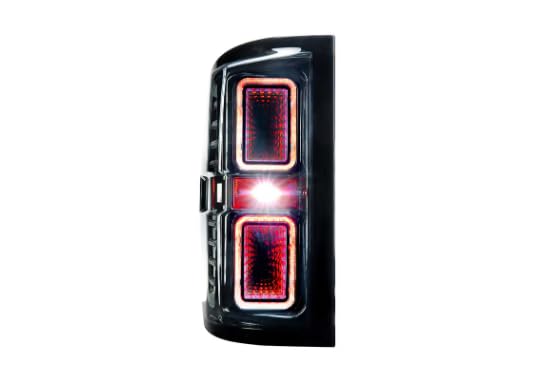 Morimoto LED XB Taillights Fits Dodge Ram 1500 2019+, Plug and Play Smoked Taillight Assemblies (LF519)