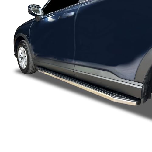 Premium Black Horse Running Boards Compatible with 2017-2025 Honda CR-V-PR-H2369 Black