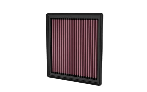 K&N Original High-Flow Lifetime Engine Air Filter: Increase Power: Premium, Washable: Compatible with 2024-2025 Mazda: CX-70, CX-90, 33-5140
