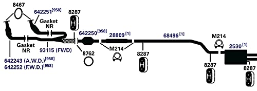 Pipe AP Exhaust 68496