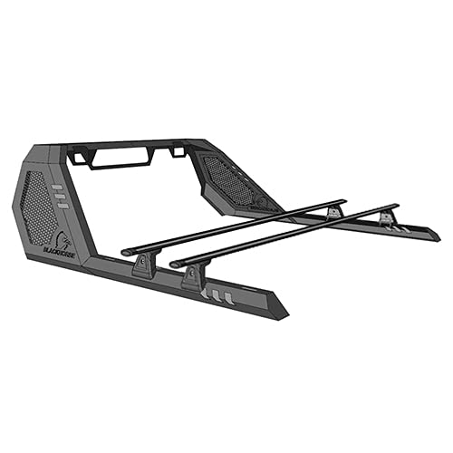 Vigor Black Horse Cross Bar Compatible with 2020-2023 Jeep Gladiator-VRCB64-G