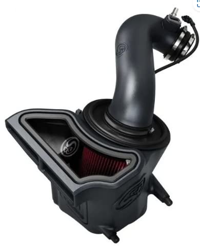 Cold Air Intake S&B Filters 75-5128 For 2019 Silverado/Sierra 1500 5.3L & 6.2L (Oiled Cleanable, 8-ply Cotton Filter)