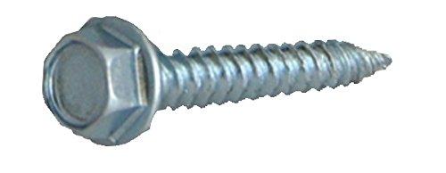 8X1-1/2 AP Products Hex Head Screw, 8" x 1.5" (Pack of 100)