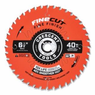 Crescent APEX 6-1/2" 40T FINE Finish Blade (CSBFF-640) (5/Each)