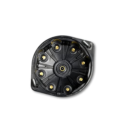 Cadillac 472-500 Pertronix D171700 Billet Flame-Thrower Distributor blk cap Black Cap