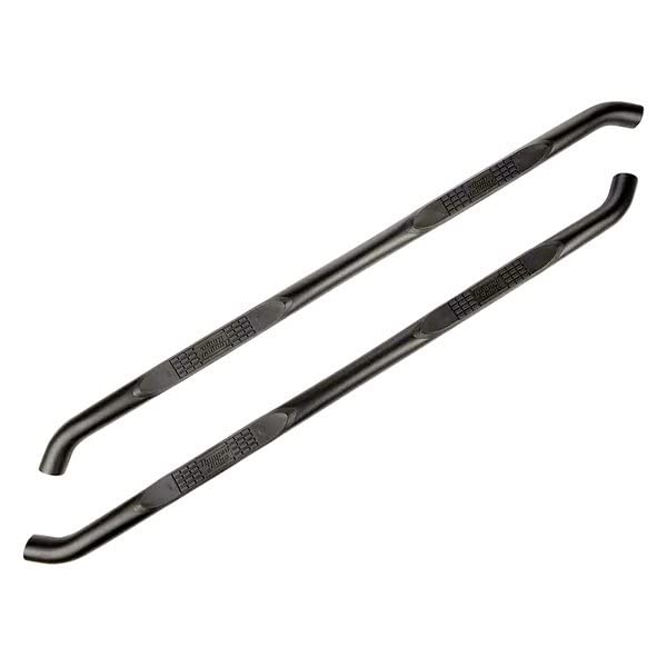 3-Inch Round Side Step Rugged Ridge 11591.14, Fine Textured Black; 2020-Current Jeep Gladiator JT