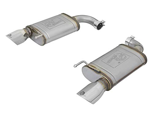 MACH Force-Xp aFe Power 49-43085-P Exhaust System Axle-Back for Ford (2.5", 409SS)