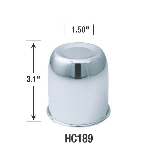 Automotive Gorilla HC189 2.95" Closed End Hub Cover