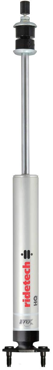 Ridetech Aluminum Gas Pressure Monotube Single Adjustable Stock Mount Shock 22169851 - Stud/Stud Plate - 5.75” Stroke
