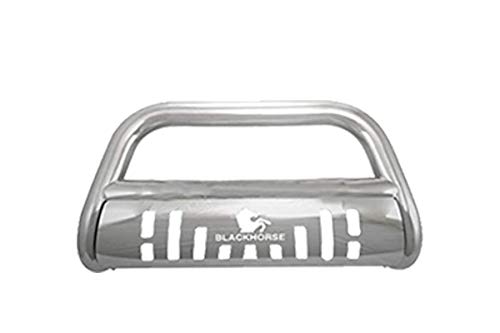 Bull Bar Black Horse Skid Plate Stainless Steel Compatible with 2021-2023 Toyota Sienna-BBTY920-SP