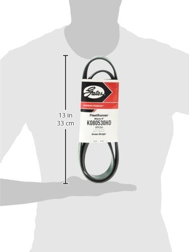 Gates Fleet Runner K080530HD Heavy Duty Micro V Serpentine Drive Belt