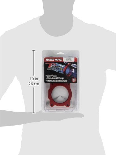 Throttle Body Spacer Airaid 200-586 PowerAid