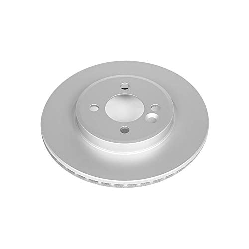 Evolution Power Stop EBR651EVC front Genuine Geomet® Coated Brake Rotor For Mini Cooper 2002-2007 [Model Specific]